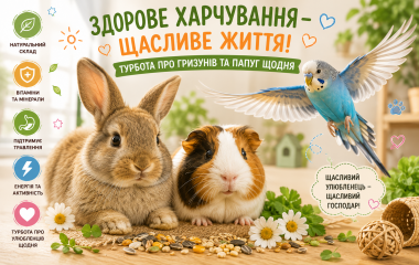 Корм для хом'яків, кроликів і папуг: що повинно бути в якісному раціоні?