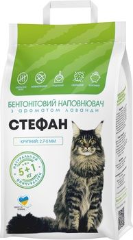 Крупний бентонітовий наповнювач Стефан з ароматом лаванди, від виробника CatBent