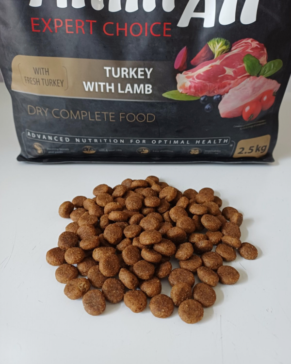 Сухий корм AnimAll для собак середніх порід (Індичка та Ягня)