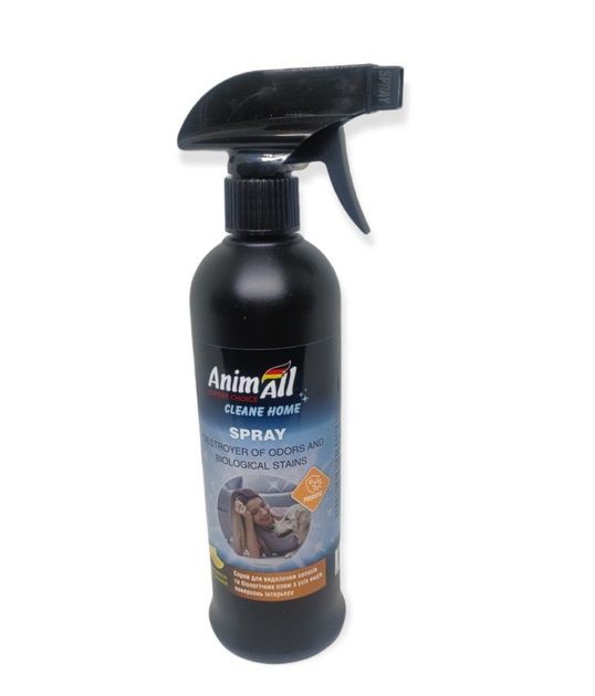 AnimAll Clean Home "Кориця з апельсином" спрей проти запахів та біологічних плям