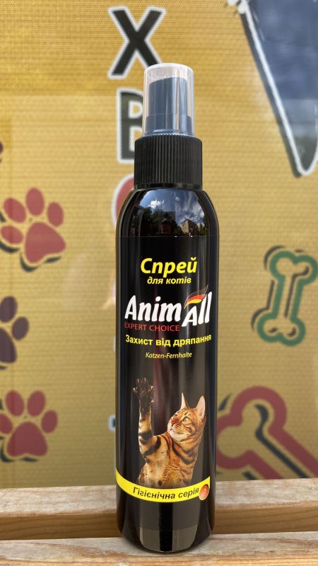 Спрей для котів AnimAll Захист від дряпання