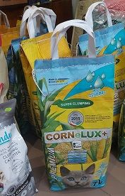 Кукурудзяний наповнювач Cornelux для котячого туалету