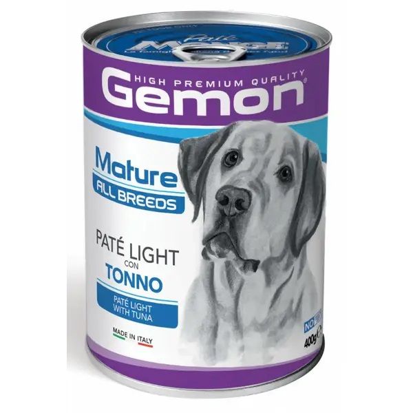 Вологий корм для собак GEMON DOG WET паштет з тунцем і лососем