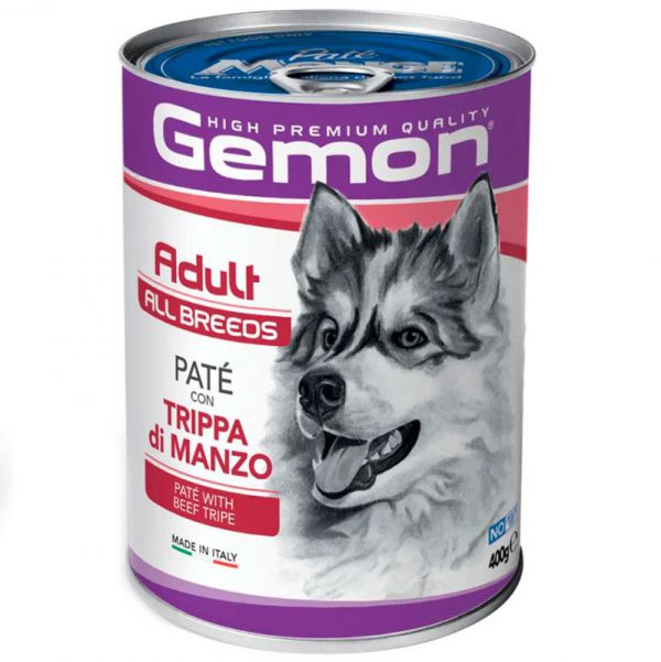 Паштет для собак GEMON DOG WET Adult з яловичим рубцем