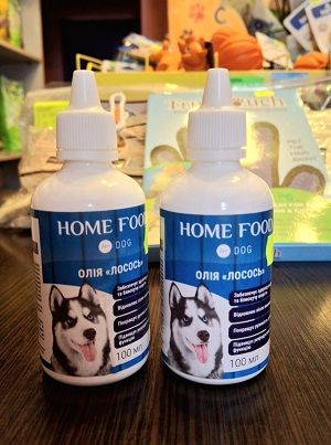 Олія лосося для собак Home Food