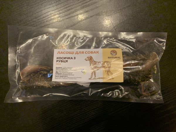 Міні косичка з рубця, сушені ласощі Natural