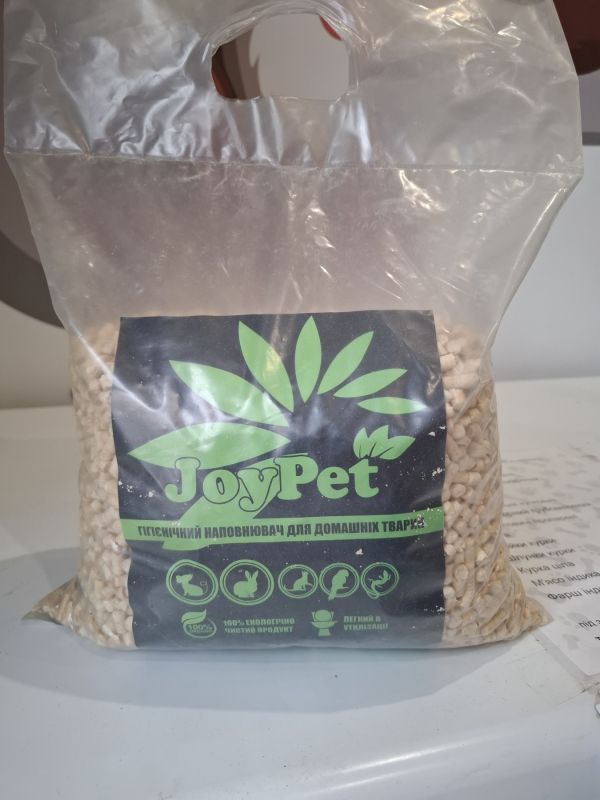 JoyPet деревний наповнювач для домашніх тварин