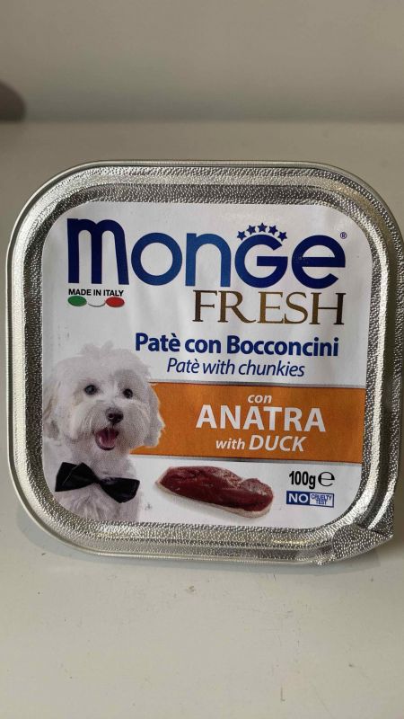 Monge DOG FRESH паштет з качкою для собак Monge DOG FRESH паштет з качкою для собак