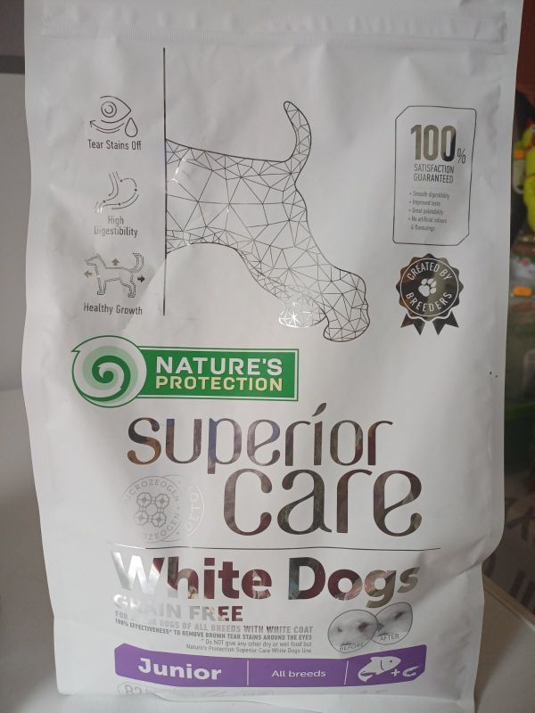 Беззерновий корм для собак Nature's Protection Superior Care Junior