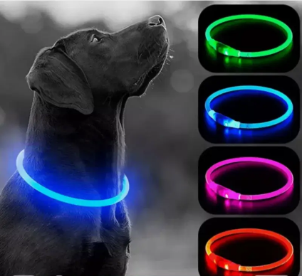LED нашийник для собак з підсвіткою 