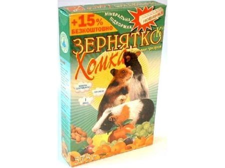 Корм для гризунів Зернятко Хомка