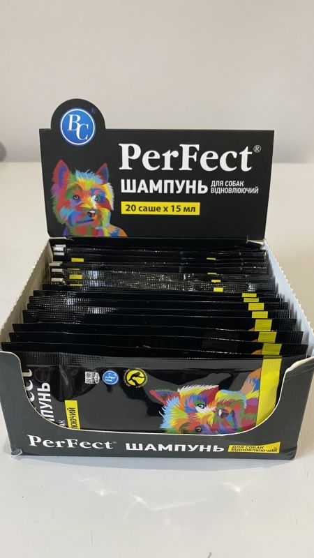 Шампунь для собак Perfect з антистатичним ефектом Шампунь для собак Perfect з антистатичним ефектом