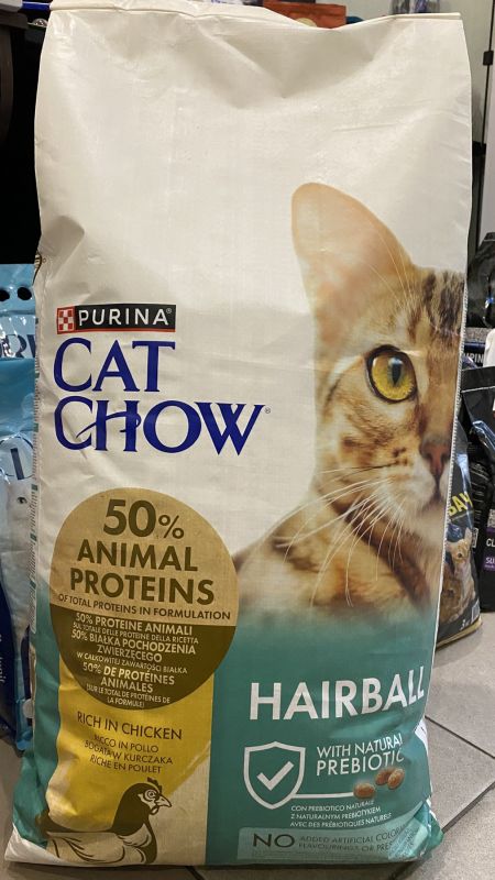 Сухий корм для котів Purina Cat Chow Hairball з куркою Сухий корм для котів Purina Cat Chow Hairball з куркою