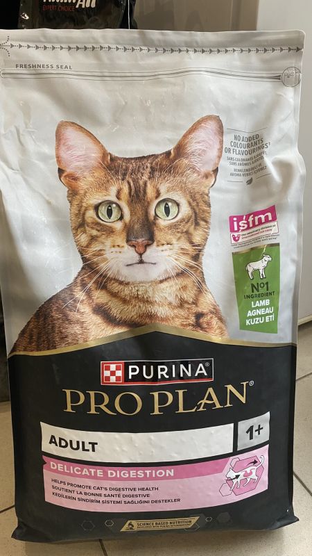 Корм Pro Plan Delicate Digestion з ягням для кішок з чутливим травленням